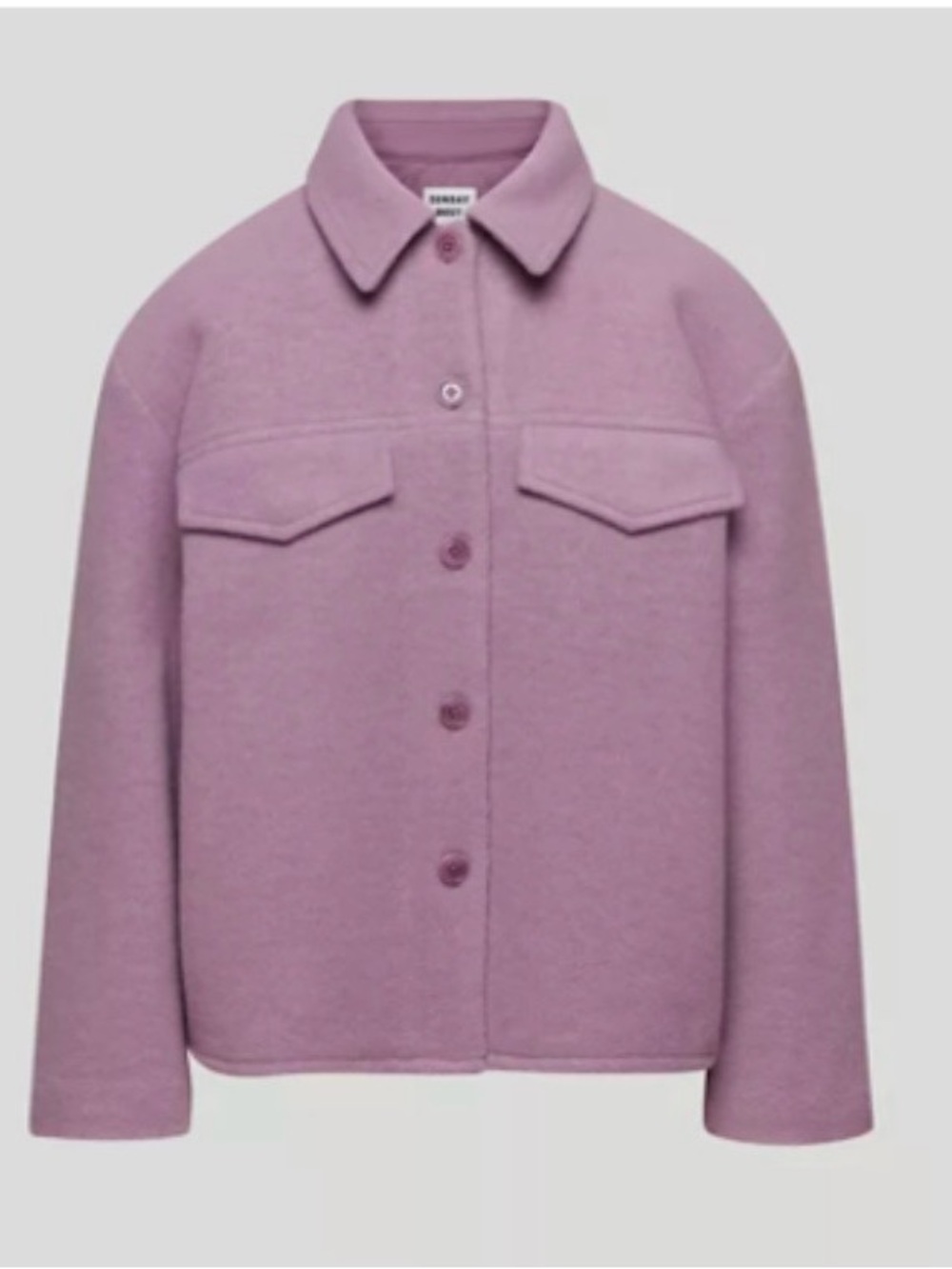 Sunday Best Sky Shirt Jacket - Soft Orchid